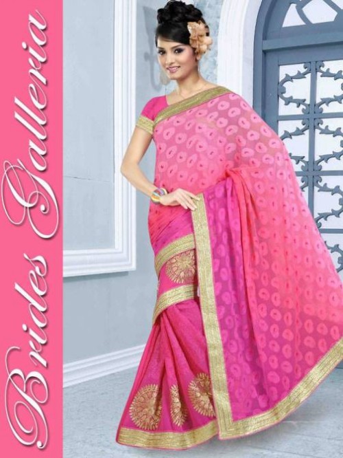 Beautiful Bright Colors Printed Saree Design for Women-Girls New Fashion Sari-7