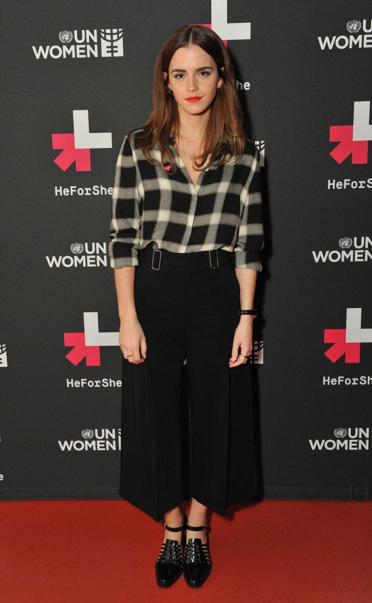 Emma Watson at Heforshe Facebook Q A in London HD Wallpapers-6