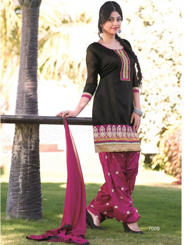 Indian Spring-Summer Cotton Kurti with Patiala Salwar-Kamiz  New Fashionable Suits-8