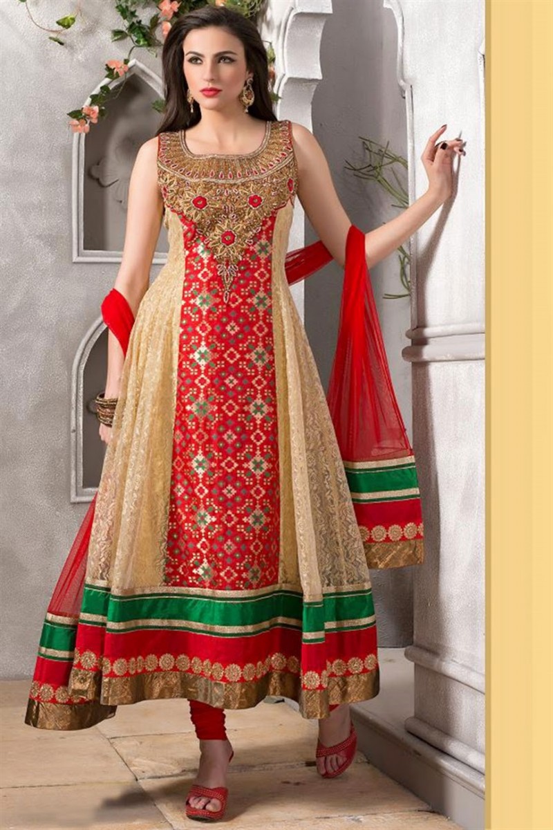 Fashion Dress Designer Wedding-Bridal Wear Lehanga-Sharara and Churidar Anarkali Suits-12