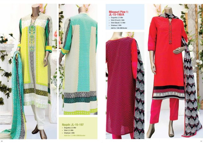 Junaid Jamshed Stylish Spring-Summer Wear New Fashionable Kurti Dress for Girls-Women-2