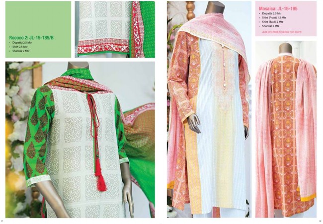 Junaid Jamshed Stylish Spring-Summer Wear New Fashionable Kurti Dress for Girls-Women-4