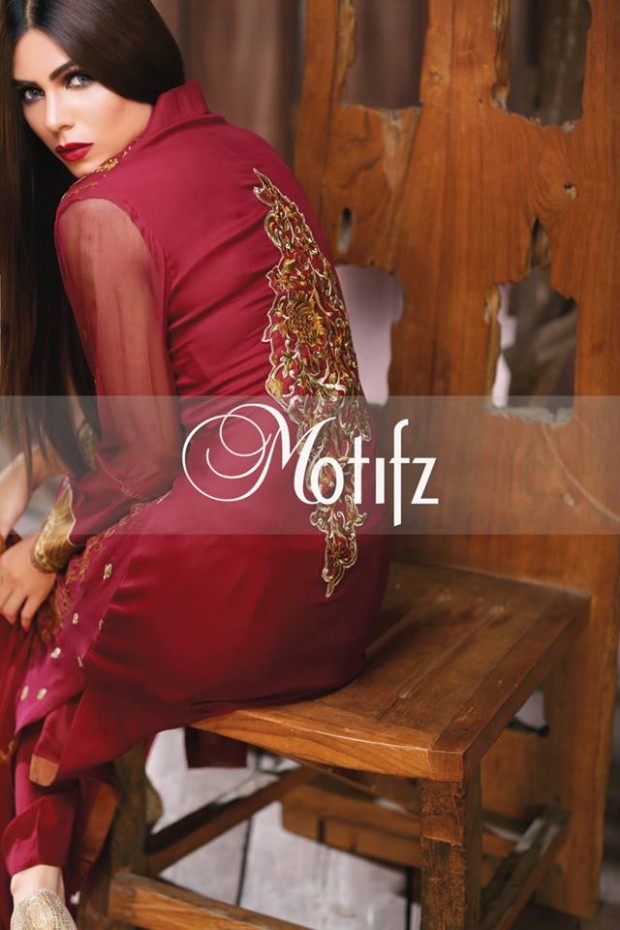 Motifz Latest Crinkle Chiffon New Fashion Dress  For Girls-Women Vol-2-6