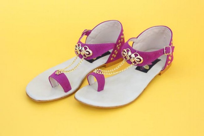 Purple Patch Latest Footwear-Sandals Spring-Summer New Fashion Shoes Collection For Girls-Women-2