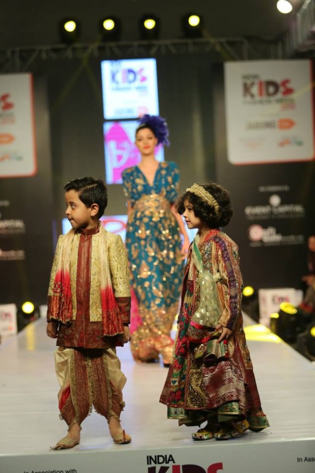 Ritu Beri Dress Designers India Spring-Summer Kids-Child Fashion Week-10