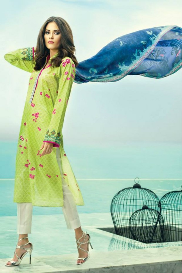 Sania Maskatiya Spring  Summer Wear New Fashionable Dress for Girls-Women-3