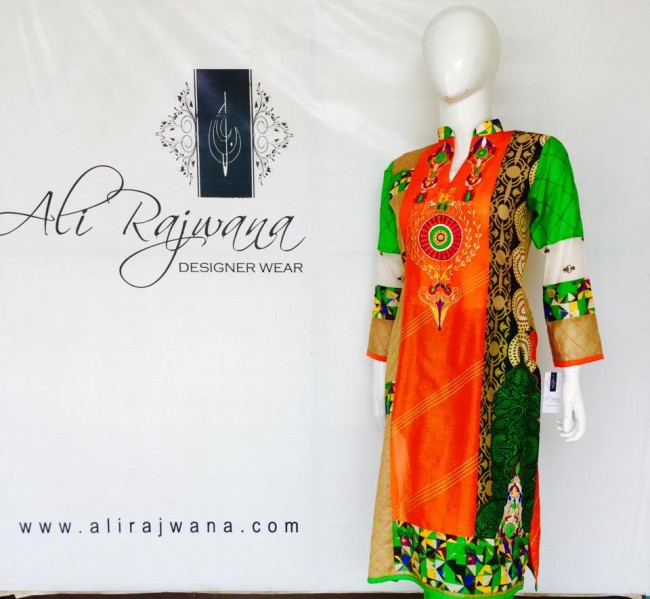 Beautiful Lawn Salwar-Kameez Dresses New Fashion Suits by Ali Rajwana-6