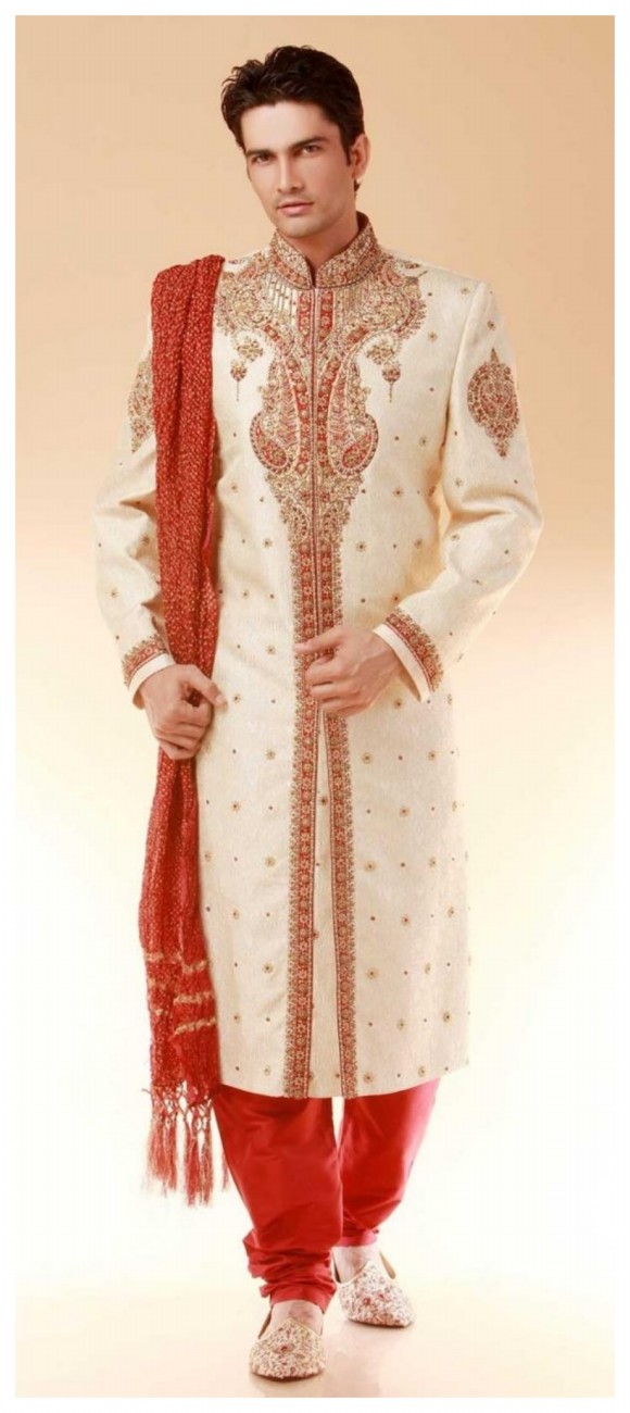 Bridegroom Indian-Pakistani Wedding Party Wear Dresses for Men-Male-Gents-Boys-11