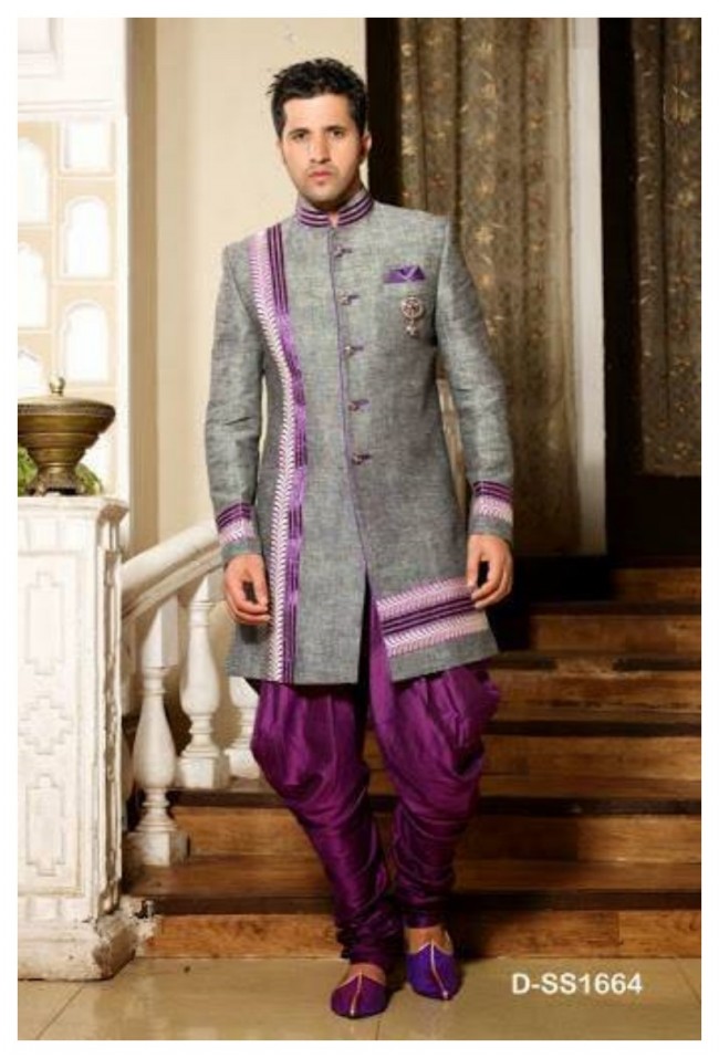 Bridegroom Indian-Pakistani Wedding Party Wear Dresses for Men-Male-Gents-Boys-5