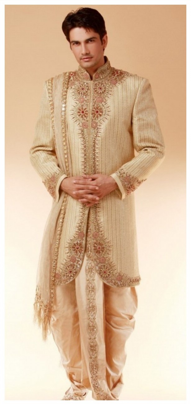Bridegroom Indian-Pakistani Wedding Party Wear Dresses for Men-Male-Gents-Boys-9