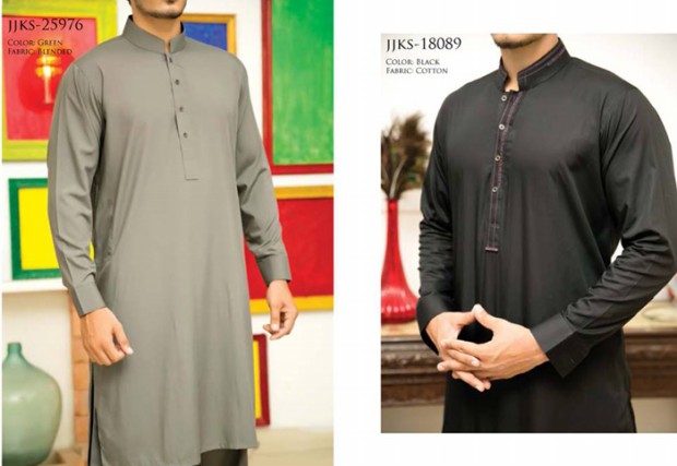 Fashion Dress Designer Junaid Jamshed Menswear Kurta-Shalwar-Kameez Suits  for Eid-8