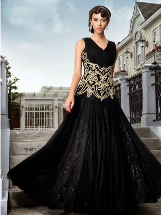 Natasha Couture New Fashion Designer Bridesmaid Bridal-Wedding Wear Maxi Style Gown Designs-5