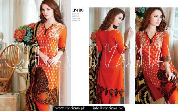 Charizma Winter-Fall New Bright-Printed-Colourful Fashionable Dress Vol 2-5