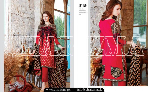 Charizma Winter-Fall New Bright-Printed-Colourful Fashionable Dress Vol 2-7