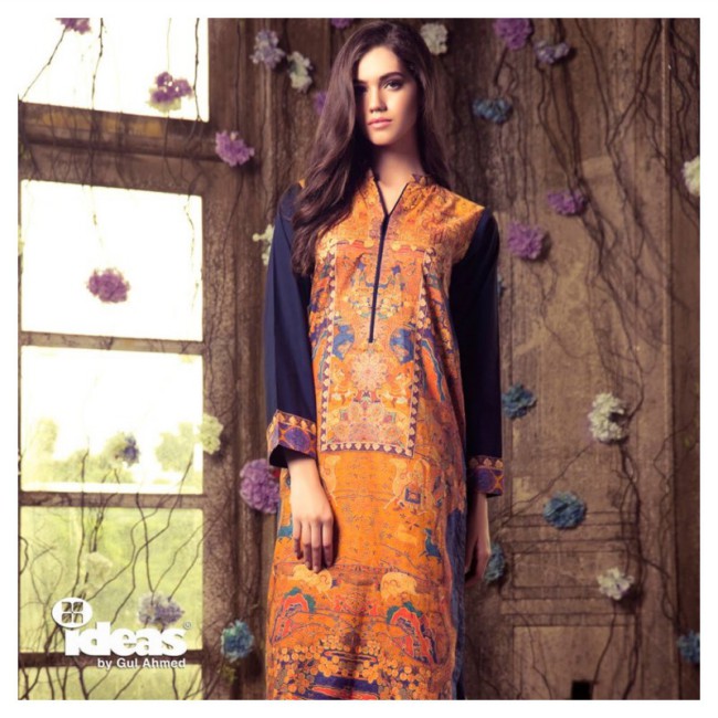 Gul Ahmed Digital Dreams Fall-Winter New Fashion Dresses for Girls-Women-5