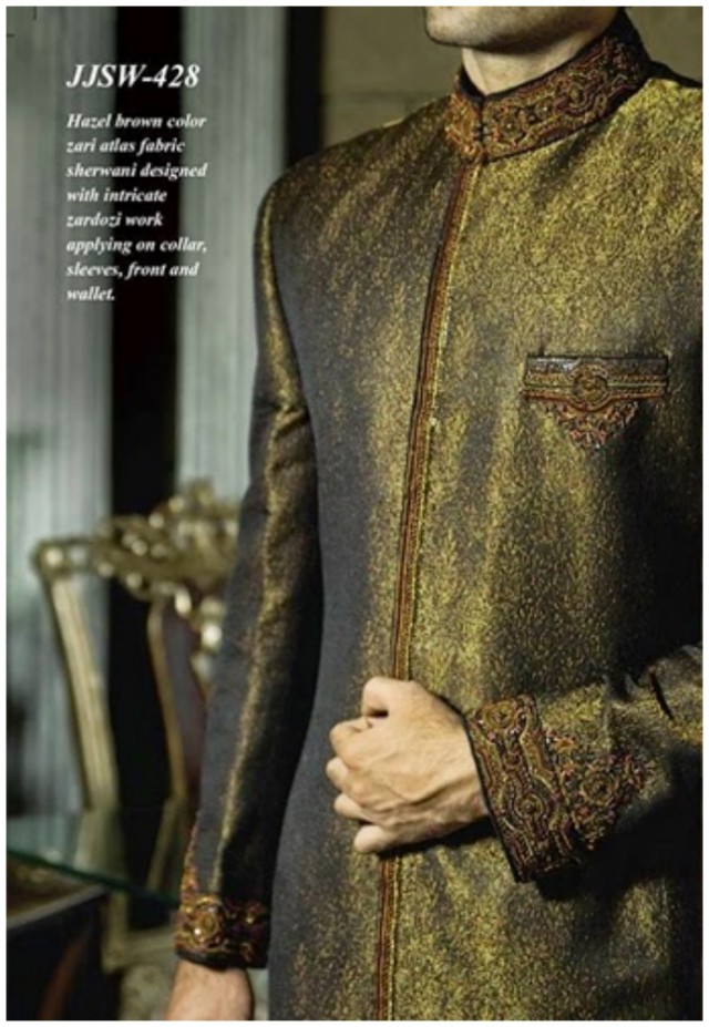 Sherwani Designs for Grooms-Mens for Wedding by Fashion Dress Designer Junaid Jamshed-5