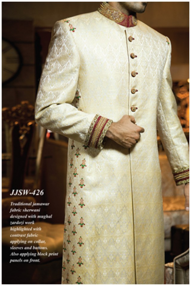 Sherwani Designs for Grooms-Mens for Wedding by Fashion Dress Designer Junaid Jamshed-8