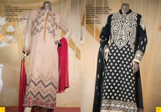 Girls-Women Winter Wear Latest Fashion Linen Catalogue by Junaid Jamshed-2