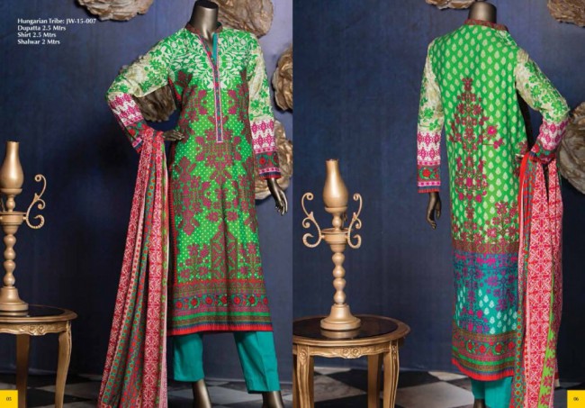 Girls-Women Winter Wear Latest Fashion Linen Catalogue by Junaid Jamshed-8