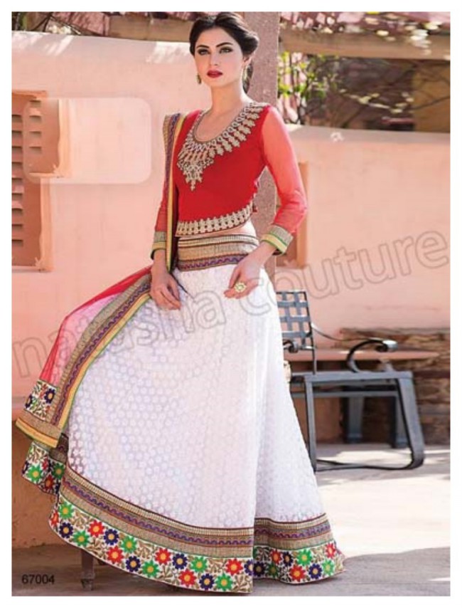 Indian Girls-Women Pleasant Lehenga-Choli-Sharara New Fashionable Dress-6