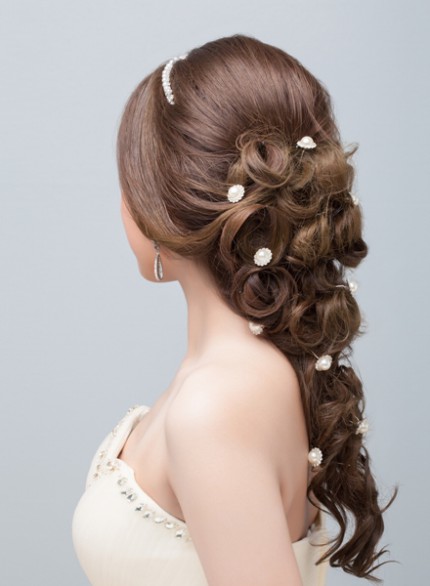 New Latest Fashionable Bridal-Wedding Hairstyles For Teen Girls-Womens-8