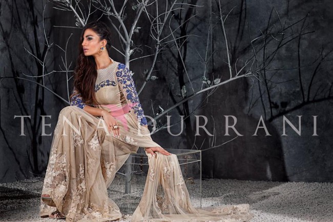 Winter Wedding-Bridal Wear New Fashion Dress for Ladies-Girls-Women by Tena Durrani-2