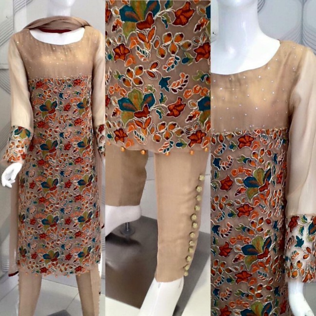 Girls-Women Wear Tremendous Embroidered Latest Fashion Dress  by Signature Studio-10
