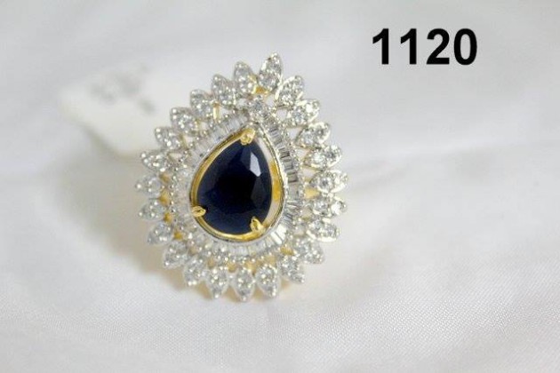 Stylish Engagement-Wedding-Bridal Gold-Diamond Rings for Teenage-Young Girls-10