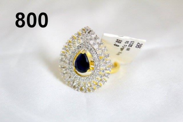 Stylish Engagement-Wedding-Bridal Gold-Diamond Rings for Teenage-Young Girls-6