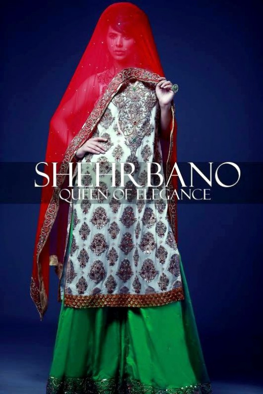 Latest Wedding-Bridal Wear New Fashion Dresses By Shehrbano Bridal Party Wear Pakistani Brides-Dulhan Suits-6