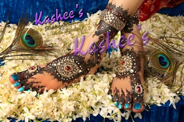 Mehndi Designs For Wedding-Bridal Brides-Dulhan Mehendi & Makeup Designs By Kashee's Beauty Saloon-10