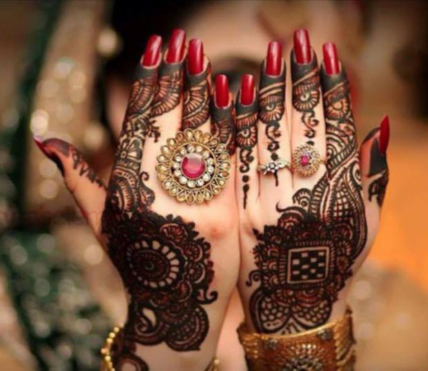 Latest Beautiful Bridal Mehndi Designs For Teen Girls New Best Henna Mehendi for Hand-Feet Mehndi-9
